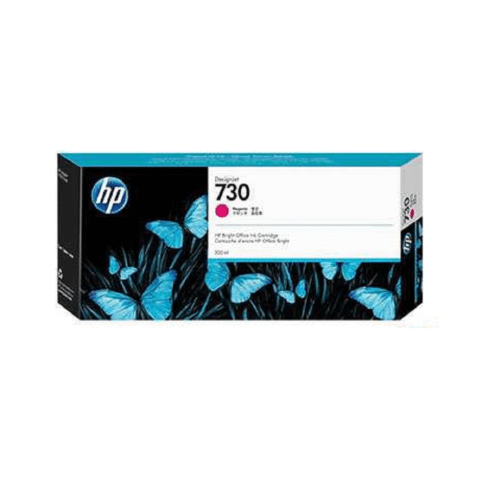 Tinta Hp P2V69A 730 Designjet 300ml Magenta Imprime miles de páginas con un conjunto de cartucho de tinta original HP de alta capacidad