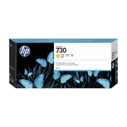 Tinta Hp P2V70A 730 Designjet 300ml Yellow Imprime miles de páginas con un conjunto de cartucho de tinta original HP de alta capacidad