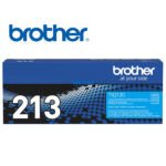 Toner Brother TN-213C Cyan 1300PG. P/ HL3270 /L3551 tiene un rendimiento excelente si se trata de impresiones de calidad, rinde 1.300 págs