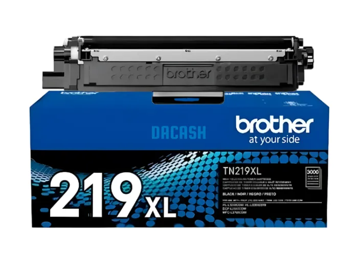 Toner Brother TN-219XL Black Original Rendimiento 3000 pag. está diseñado para ofrecer  calidad profesional en cada impresión