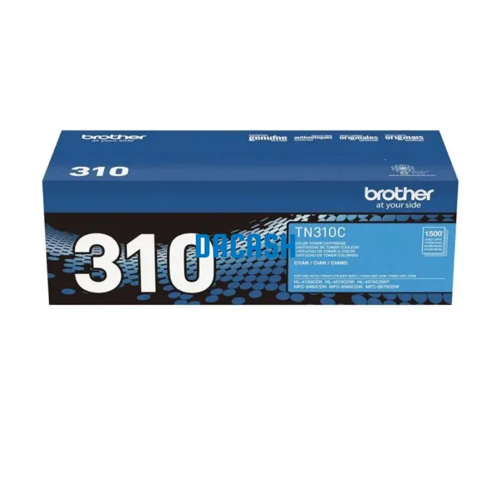 Toner Brother TN-310C Cyan tiene un rendimiento excelente si se trata de impresiones de calidad, la cual te rinde para 1.500 páginas de impresión