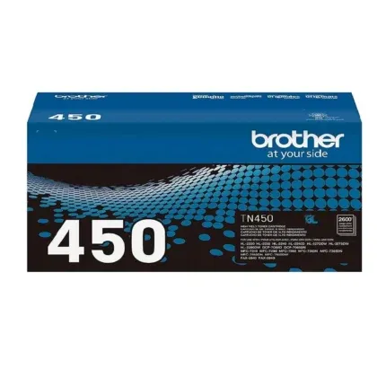 Toner Brother TN-450 Negro HL2270 2.600 Paginas  tiene un rendimiento excelente si se trata de impresiones de calidad,