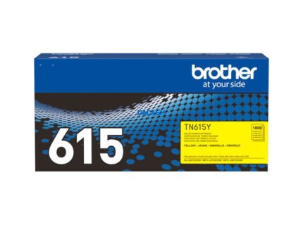Tóner Brother TN-615Y Yellow, Mfc-L8970Cdw 1,800 Pág es un consumible de impresión láser diseñado para ofrecer impresiones de alta calidad