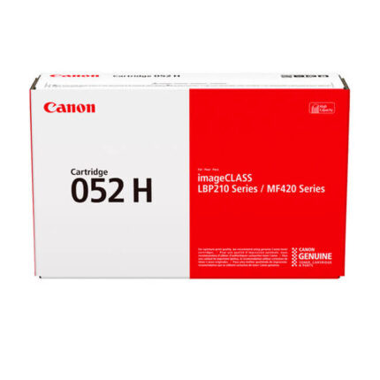 Toner Canon 052H MF429X, 426DW Negro Ofrece una calidad de impresión profesional con textos nítidos y gráficos definidos