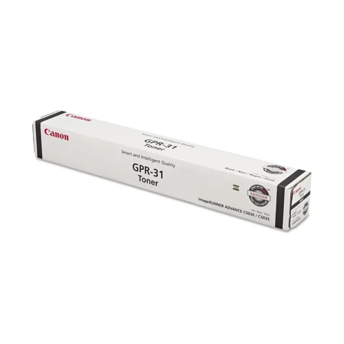 Toner Canon GPR-31 Negro Advance 52355a 36.000 Pags Los cartuchos de tóner Canon originales garantizan una calidad de impresión excelente