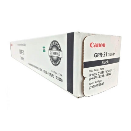 Toner Canon GPR-31 Negro Advance 52355a 36.000 Pags Los cartuchos de tóner Canon originales garantizan una calidad de impresión excelente