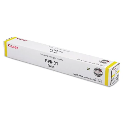 Toner Canon GPR-31 Yellow Advance 52355a 27.000 Pags Los cartuchos de tóner Canon originales garantizan una calidad de impresión excelente