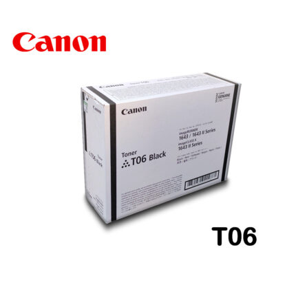 Toner Canon T06 imageRUNNER 1643P / 1643i / 1643iF / 1643 Series Black con Rendimiento aproximado de 20,500 paginas