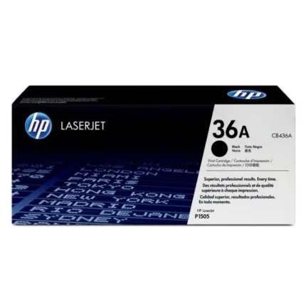 Toner Hp CB436A (36A) L.J. P1505/M1522 ofrecen un seguimiento de tóner confiable a un precio asequible asi mismo obtendrá colores vibrantes.