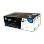 Toner HP CC530AD (304A) L.J. CP2025 Negro (2 CC530A) es la solución perfecta para obtener impresiones de alta calidad y durabilidad