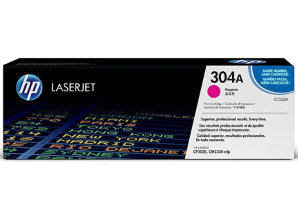 Toner Hp CC533A (304A) L.J. CP2025 Magenta es la solución perfecta para obtener impresiones de alta calidad y durabilidad en tus impresoras HP