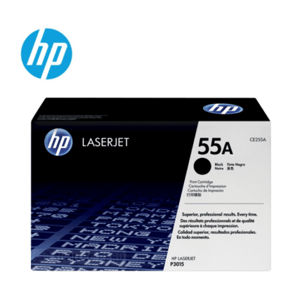 Toner Hp CE255A (55A) L.J. CP3015 Negro Rendimiento 6,000 paginas. Compatible con Modelos Hp LaserJet M525c, M525dn, M525f, P3015