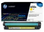 Toner Hp CE272A 650A L.J. CP5525 Yellow obtendrá colores vibrantes, texto nítido, líneas finas y una salida consistente, página tras página.