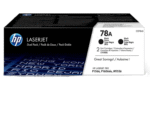 Toner Hp CE278AD (78AD) (Pack 2 CE278A) Los Paquetes de dos cartuchos de tóner HP L.j.t originales ofrecen calidad de impresión profesional.