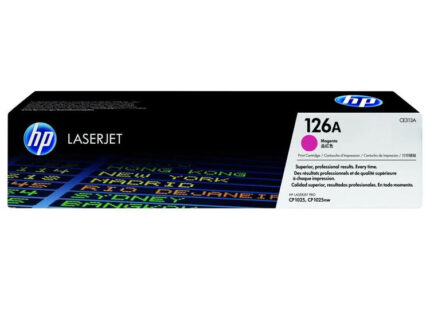 Toner Hp CE313A 126A L.J. CP1025 Magenta 1000pg es un cartucho de tóner de alta calidad que garantiza impresiones nítidas y profesionales.