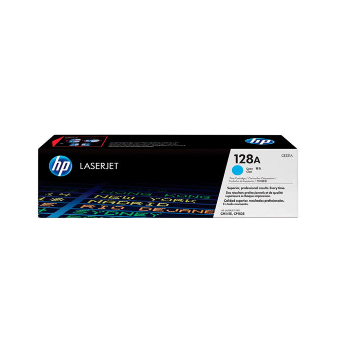 Toner Hp CE321A (128A) L.J. CM1415 Cyan 1300pg Imprima documentos y materiales de marketing con apariencia profesional.