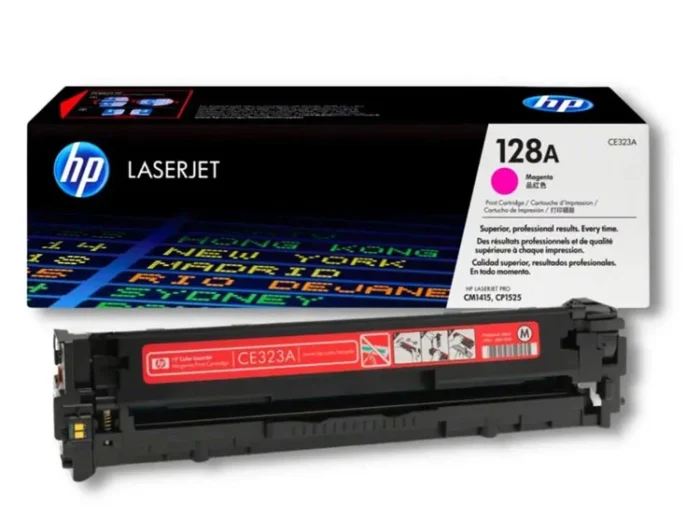 Toner Hp CE323A (128A) L.J. CM1415 Magenta 1300pg Imprima documentos y materiales de marketing con apariencia profesional.