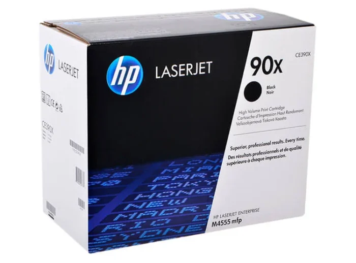 Toner Hp CE390X (90X) L.J.4555 Black 24.000 Paginas son diseñados para brindar un rendimiento optimizado con las impresoras HP