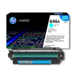 Toner Hp CF031A (646A) L.J. CM4540 Cyan asi mismo obtendrá colores vibrantes, texto nítido, líneas finas y una salida consistente, página tras página.