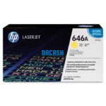 Toner Hp CF032A (646A) L.J. CM4540 Yellow obtendrá colores vibrantes, texto nítido, líneas finas y una salida consistente, página tras página.