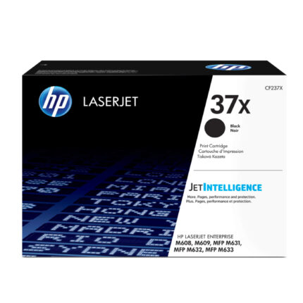 Toner Hp CF237X (37X) Negro Ent M631 25KPG te ofrece calidad de impresión en color negro nítido y radiante, te brinda garantía de fábrica.