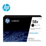 Toner Hp CF258X (58X) L.J.P M404 Negro Con un impresionante rendimiento de hasta 10,000 páginas, este cartucho es ideal para oficinas.