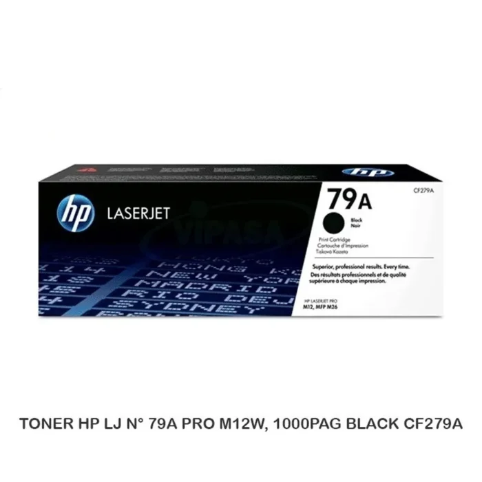 Toner Hp CF279A (79A) L.J. PRO M12W Negro cuentan con altos estándares de calidad de impresión y al mejor precio del mercado