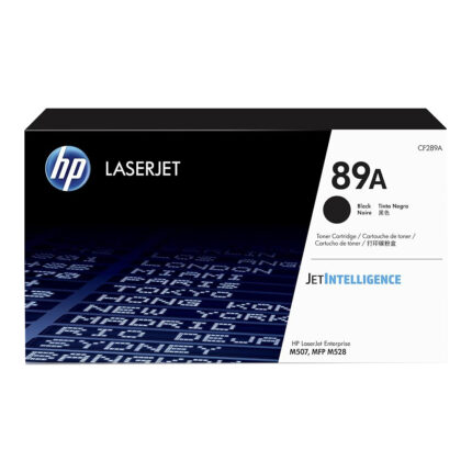Toner Hp CF289A (89A) L.J.E M507 Negro 5k Pag es un consumible diseñado para impresoras láser de alto rendimiento que ofrece una excelente.
