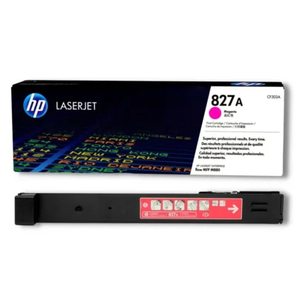 Toner Hp CF303A (827A) L.J. Mfp M880z Magentate ofrece calidad de impresión nítido y radiante, te brinda garantía de fábrica, rendimiento 32.0000