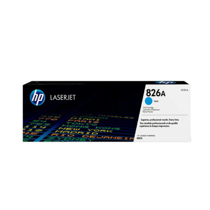 Toner Hp CF311A 826A L.J. M855dn Cyan tiene un rendimiento excelente si se trata de impresiones de calidad, la cual te rinde para 31,500 páginas 