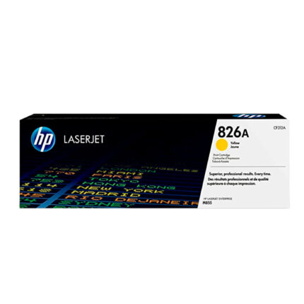 Toner Hp CF312A (826A) L.J. M855dn Yellow tiene un rendimiento excelente si se trata de impresiones de calidad, la cual te rinde para 31,500 páginas