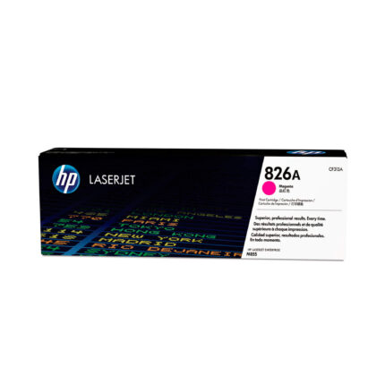 Toner Hp CF313A (826A) L.J. M855dn Magenta tiene un rendimiento excelente si se trata de impresiones de calidad, la cual te rinde para 31,500 páginas