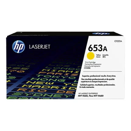 Toner Hp CF322A (653A) Ent M680 Yellow 16.5k 16.5k Pg tiene un rendimiento excelente si se trata de impresiones de calidad.