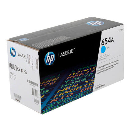Toner Hp CF331A (654A) Ent M651 Cyan 15.0k Pg garantiza impresiones nítidas y profesionales, perfectas para cualquier entorno empresarial o de oficina.