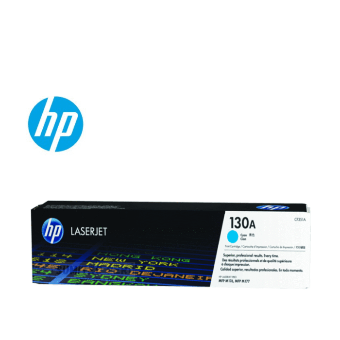 Toner Hp Cf351a (130a) L.J. Mfp M177 Cyan cuentan con altos estándares de calidad de impresión y al mejor precio del mercado