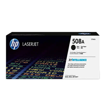 Toner Hp CF360A (508A) Mfp M553 Black 6.0kpg.Compatibilidad Con Impresoras HP Color LaserJet Enterprise M552/M553dn/M553dh/M577dn.