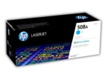 Toner Hp CF361A (508A) Mfp M553 Cyan 5.0kpg.Compatibilidad Con Impresoras HP Color LaserJet Enterprise M552/M553dn/M553dh/M577dn.