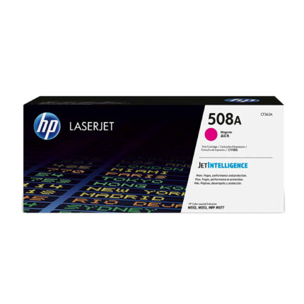 Toner Hp CF363A (508A) Mfp M553 Magenta 5kpg.Compatibilidad Con Impresoras HP Color LaserJet Enterprise M552/M553dn/M553dh/M577dn.