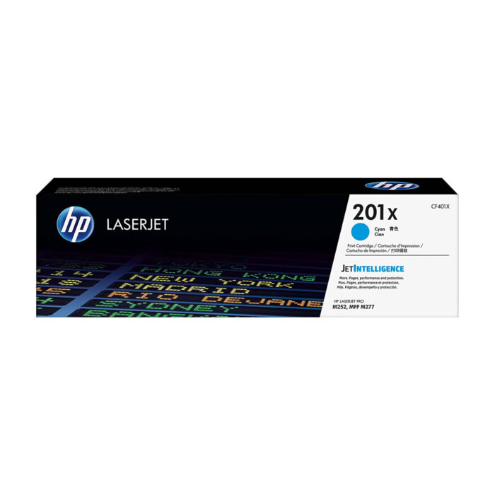Toner Hp CF401X (201X) Cyan Para Lj Pro M252 cuentan con altos estándares de calidad de impresión y al mejor precio del mercado