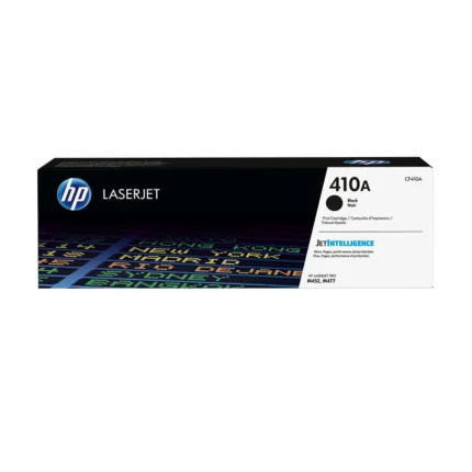 Toner Hp CF410A (410A) Negro Pro M477 2.3kpg ofrecen un seguimiento de tóner confiable a un precio asequible, lo que aumenta la eficiencia.