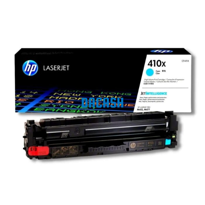 Toner Hp CF411X (410X) Cyan Pro M477 5.0kpg está recomendado para impresiones de documentos en casa, oficinas porque es fácil de guardar