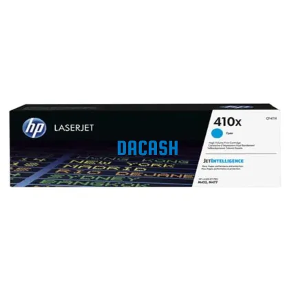 Toner Hp CF411X (410X) Cyan Pro M477 5.0kpg está recomendado para impresiones de documentos en casa, oficinas porque es fácil de guardar