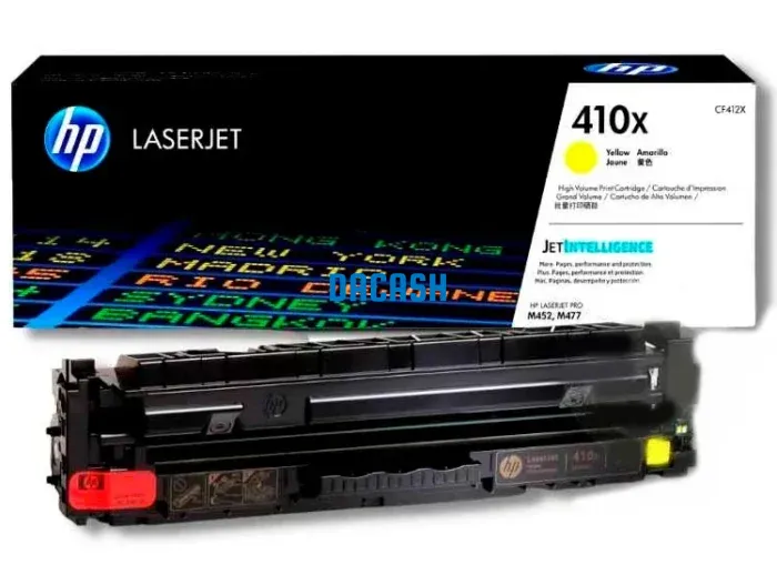 Toner Hp CF412X (410X) Yellow Pro M477 5.0kpg está recomendado para impresiones de documentos en casa, oficinas porque es fácil de guardar
