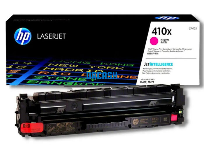 Toner Hp CF413X (410X) Magenta Pro M477 5.0kpg está recomendado para impresiones de documentos en casa, oficinas porque es fácil de guardar