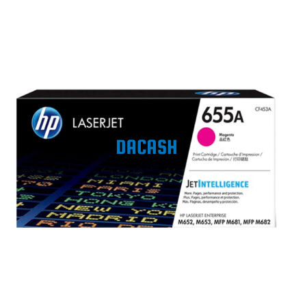 Toner Hp CF453A (655A) Magenta Ent M652/M681 10.5kpg es un cartuchos de impresora original y genuino fabricado por HP.