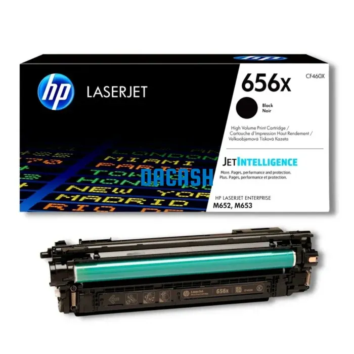 Toner Hp CF460X (656X) Negro Ent M652 27kpg obtén resultados brillantes y confiables con tóner e impresoras originales de HP 
