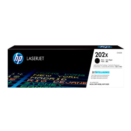 Toner Hp CF500X (202X) Negro Lj Pro M254 3.2 Kpgs cuentan con altos estándares de calidad de impresión y al mejor precio del mercado