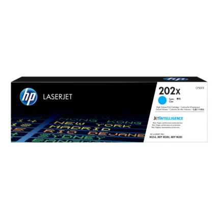 Toner Hp CF501X (202X) Cyan Lj Pro M254 2.5 Kpgs cuentan con altos estándares de calidad de impresión y al mejor precio del mercado
