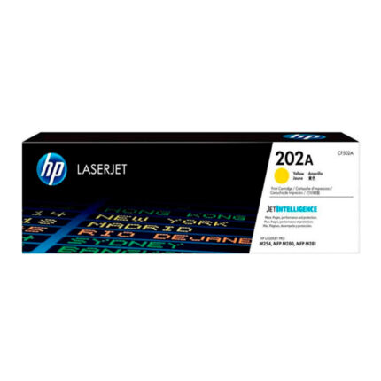 Toner Hp CF502A (202A) Yellow Lj Pro M254 1.3 Kpgs cuentan con altos estándares de calidad de impresión y al mejor precio del mercado