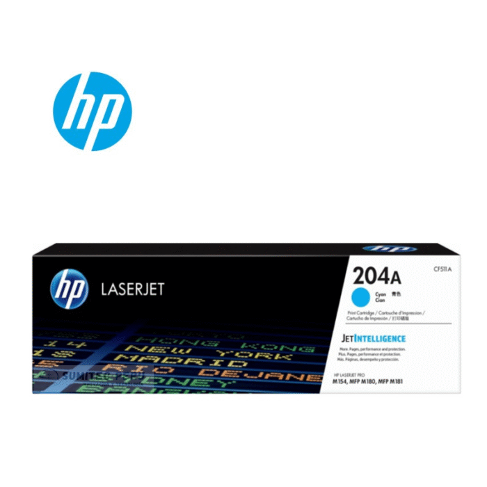 Toner Hp CF511A (204A) Lj Pro M154 Cyan 900 Pgs  cuentan con altos estándares de calidad de impresión y al mejor precio del mercado